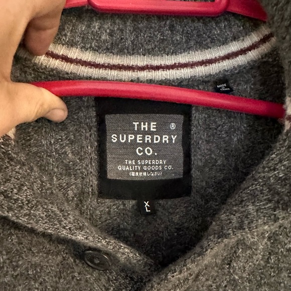 Men’s wool sweater medium Slim Large - Picture 2 of 4